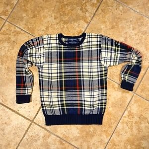Vintage Ralph Lauren Plaid Cotton Sweater
